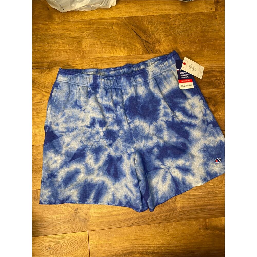 Champion Specialty Crush Dye 7"‎ Fleece Lined Shorts Size 2XL Men